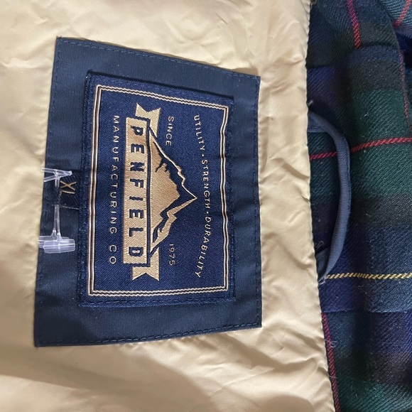 Penfield Toggle Duffle Down Puffer Jacket Navy XL - Picture 15 of 16